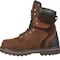Georgia Boot Men's Waterproof Work Boot, 12 W, Steel Toe, 8 in H, Dark Brown, G9334 G9334 - alternate 2